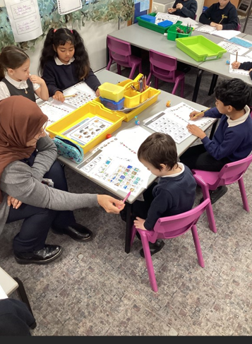 Supported writing