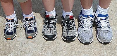 Suitable Socks and Trainers