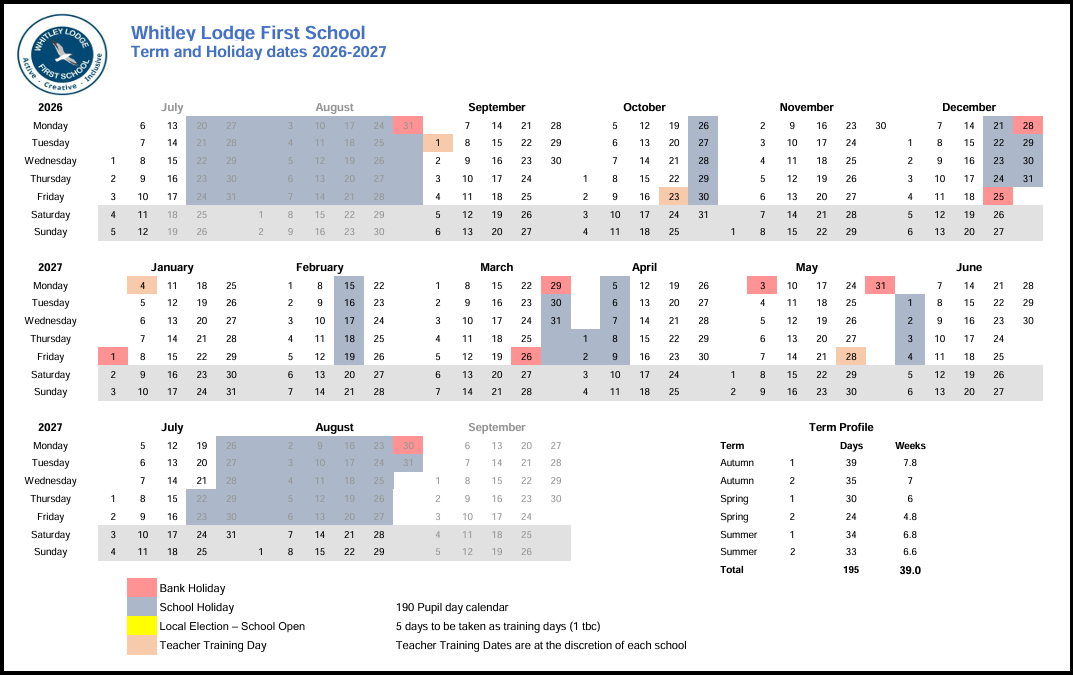 Term Dates