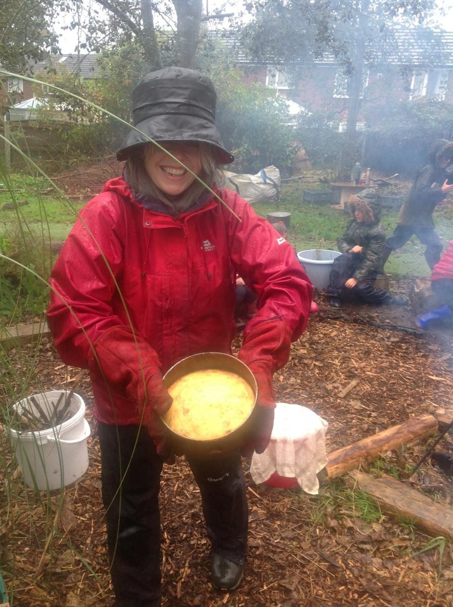 Nettle cake, well done Miss Corkin! 