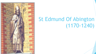 St Edmund of Abingdon