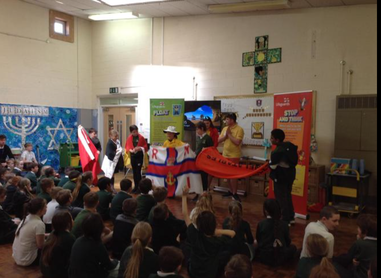 We had an important Water Safety assembly from our local lifeguards, in partnership with the RNLI, our community heroes!