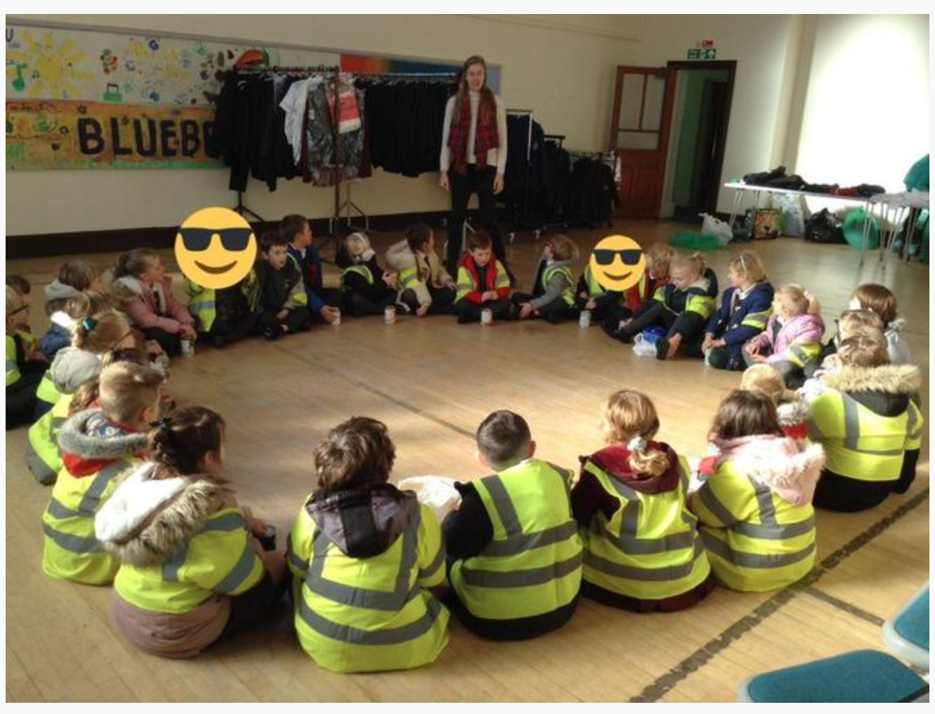 KS1 visit St Luke's Foodbank