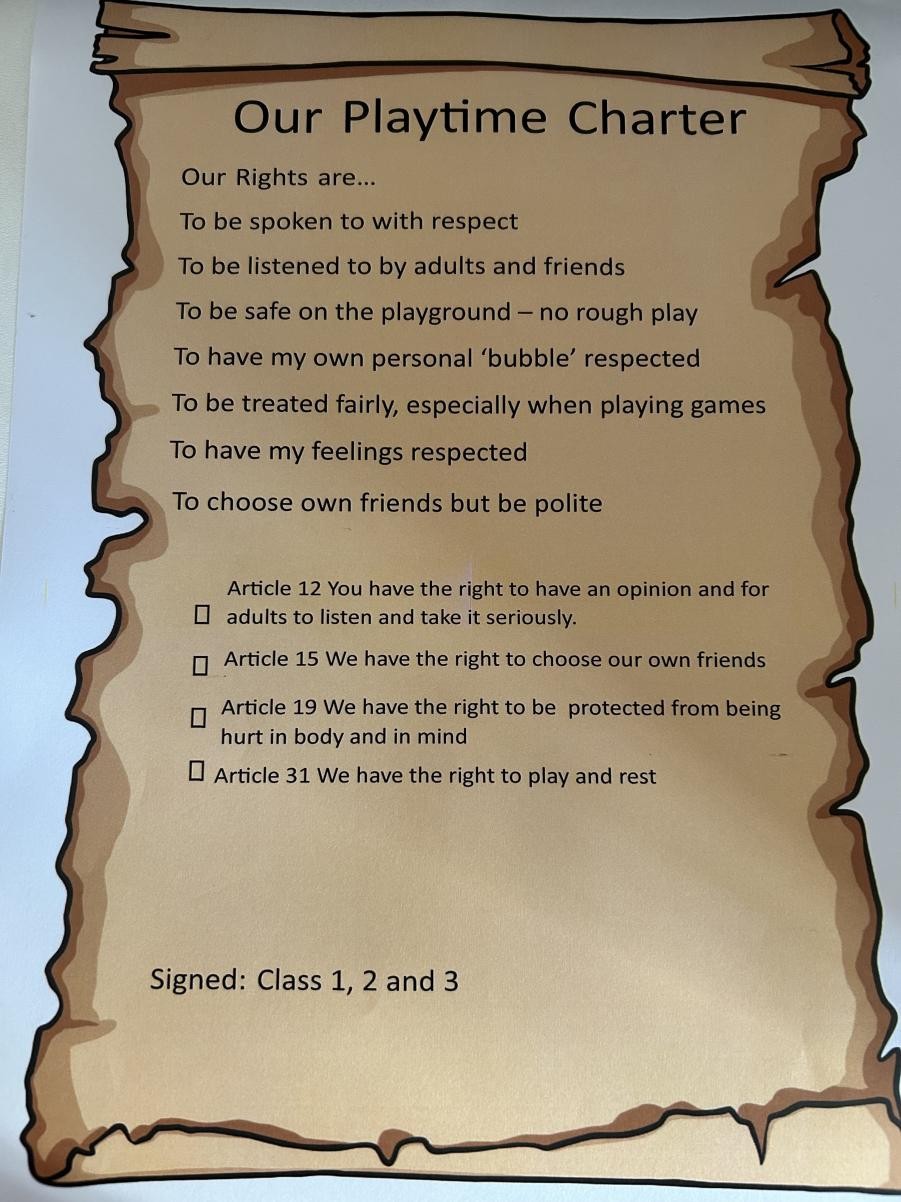 Our Playground Charter 