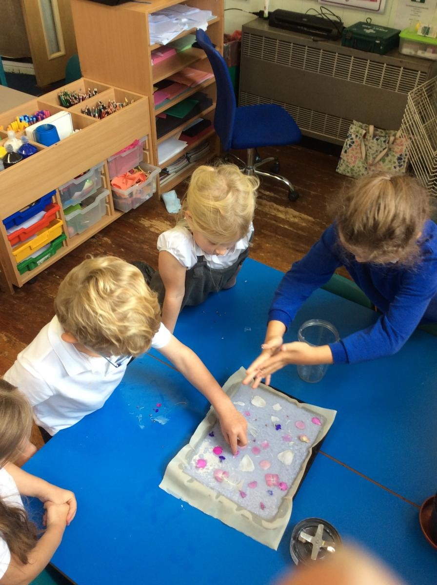 Pupils working together