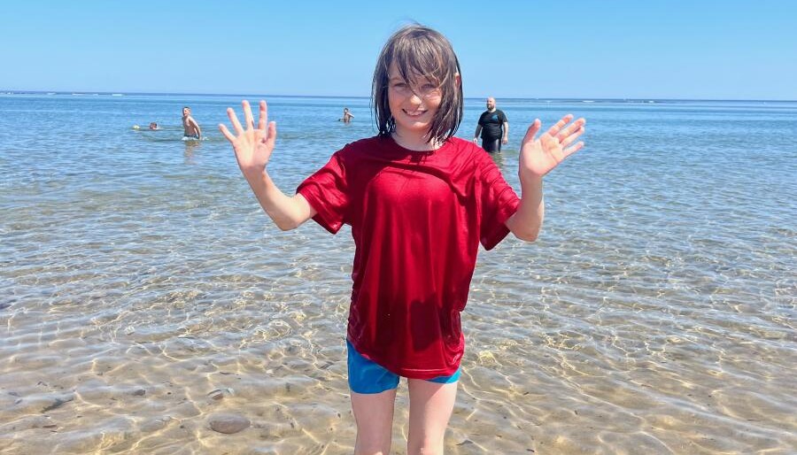 Beach days in Northumberland