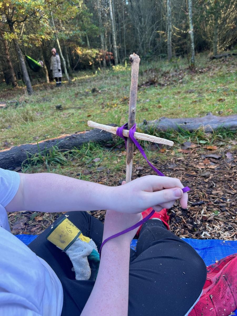 practising knots