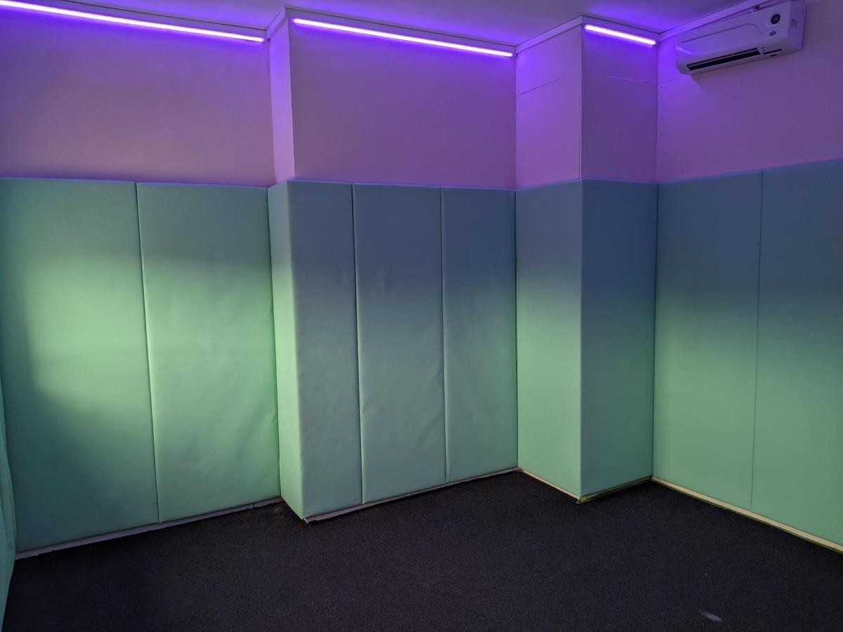 Lights and padding complete