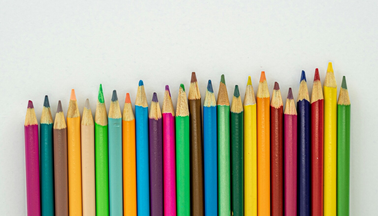 Coloured pencils