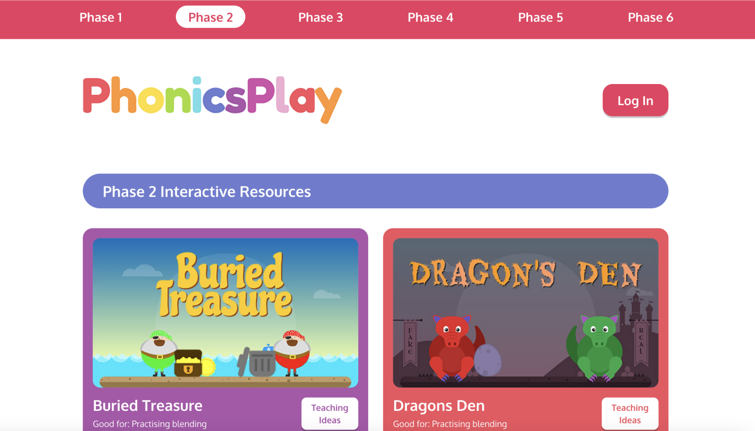 Phonics Play games