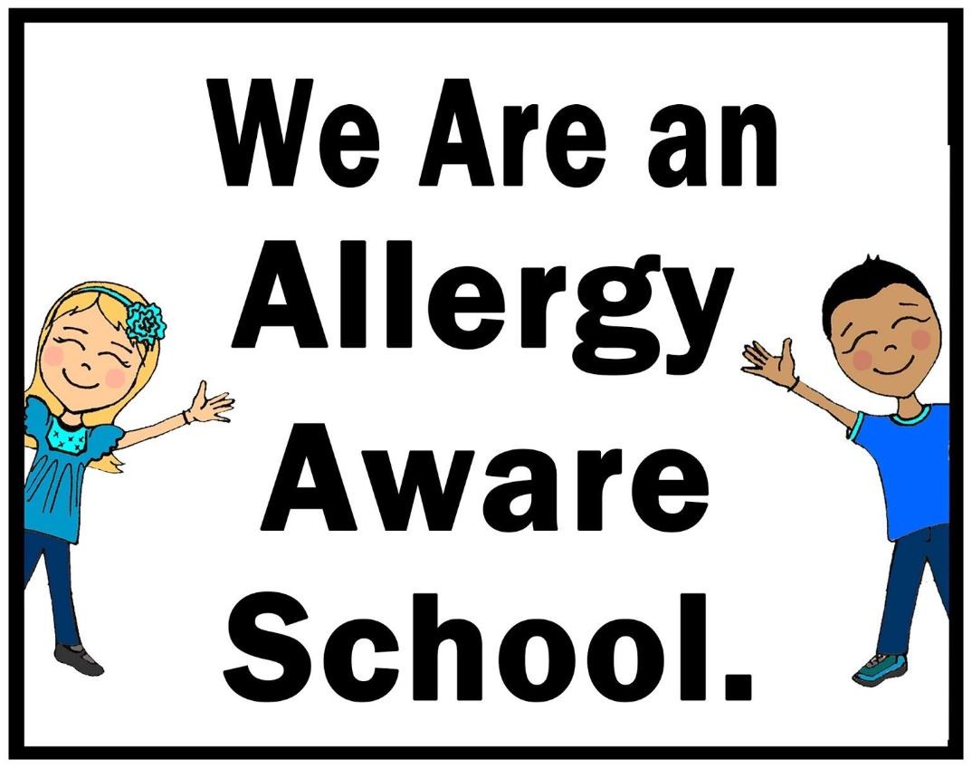 We are an allergy aware school