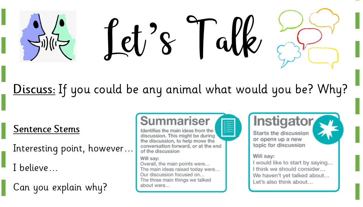 Talk ideas!