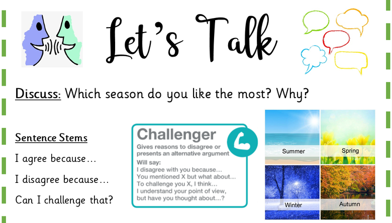 Talk ideas!