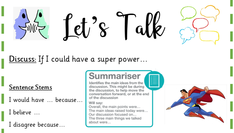 Talk ideas!