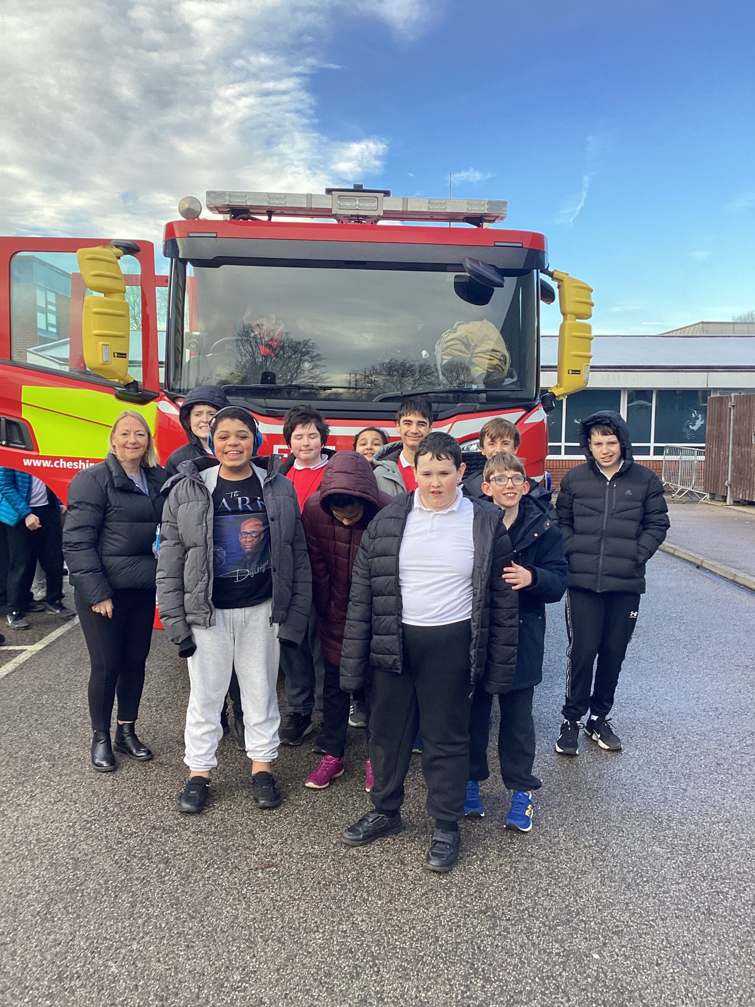 Fire service visit