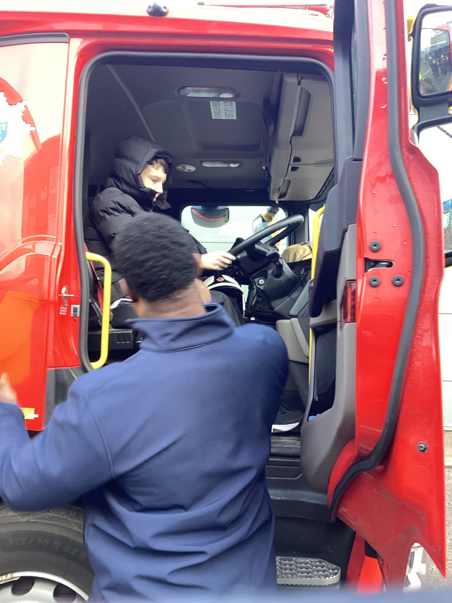 Fire service visit
