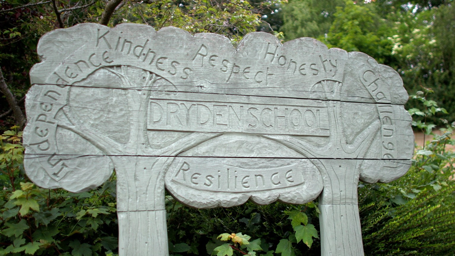 Stone sign