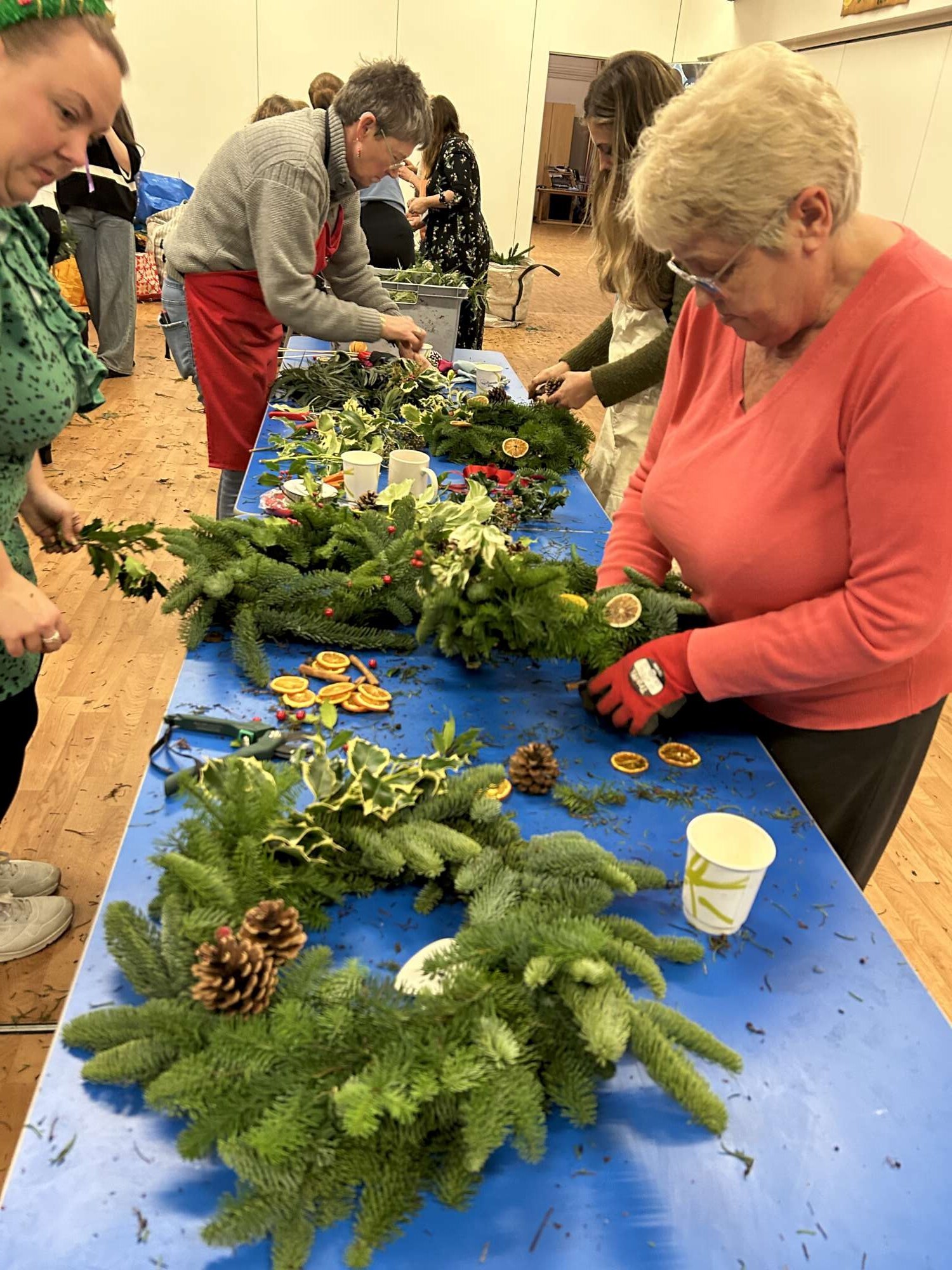 Christmas staff get together