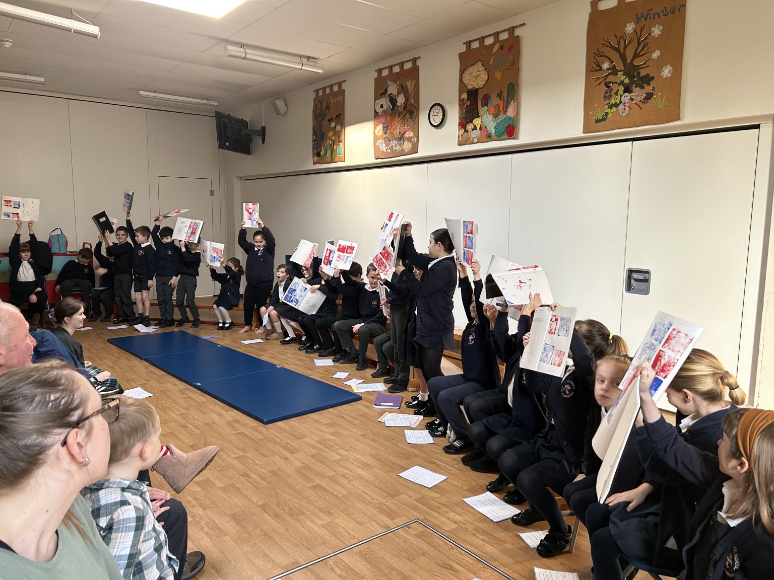 Sierra Leone celebration assembly