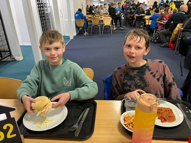 Lunch is served!