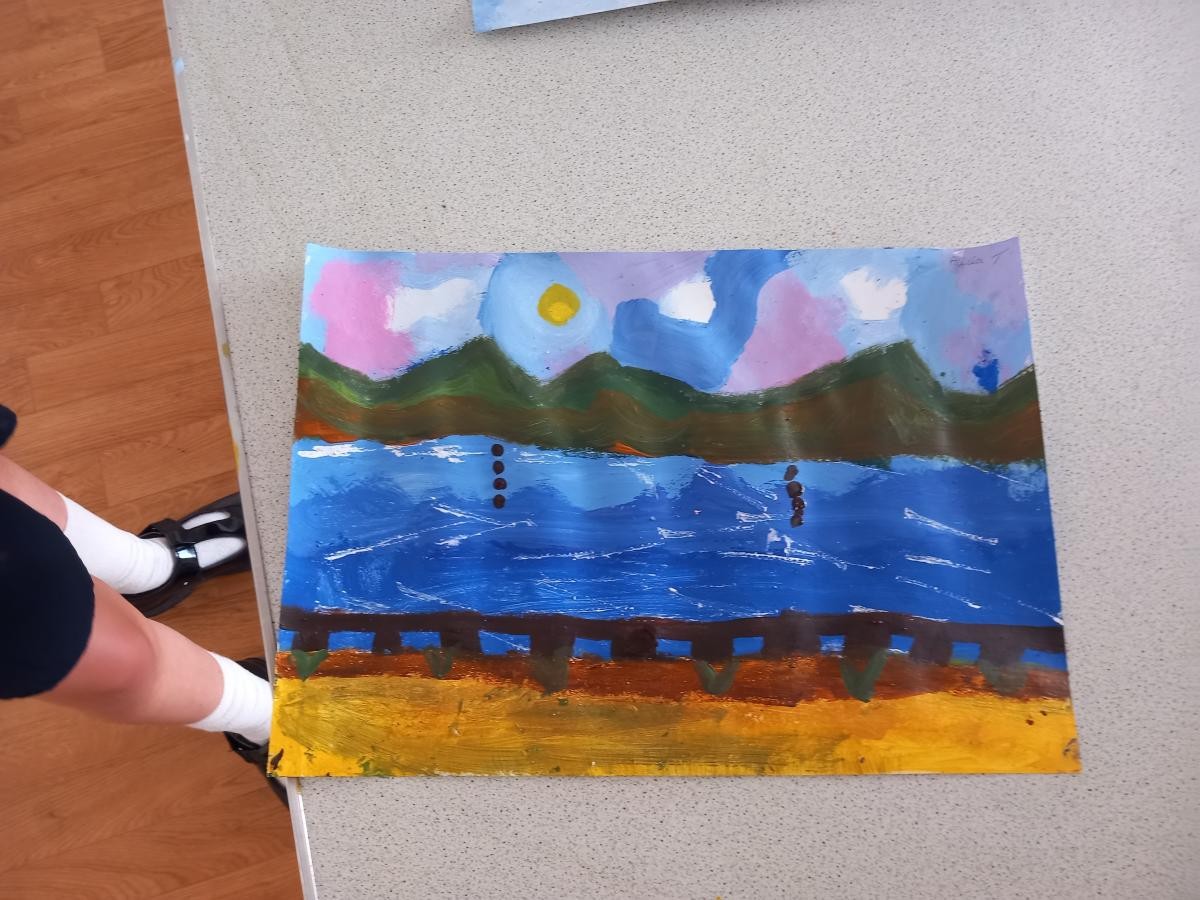 Completed artworks...