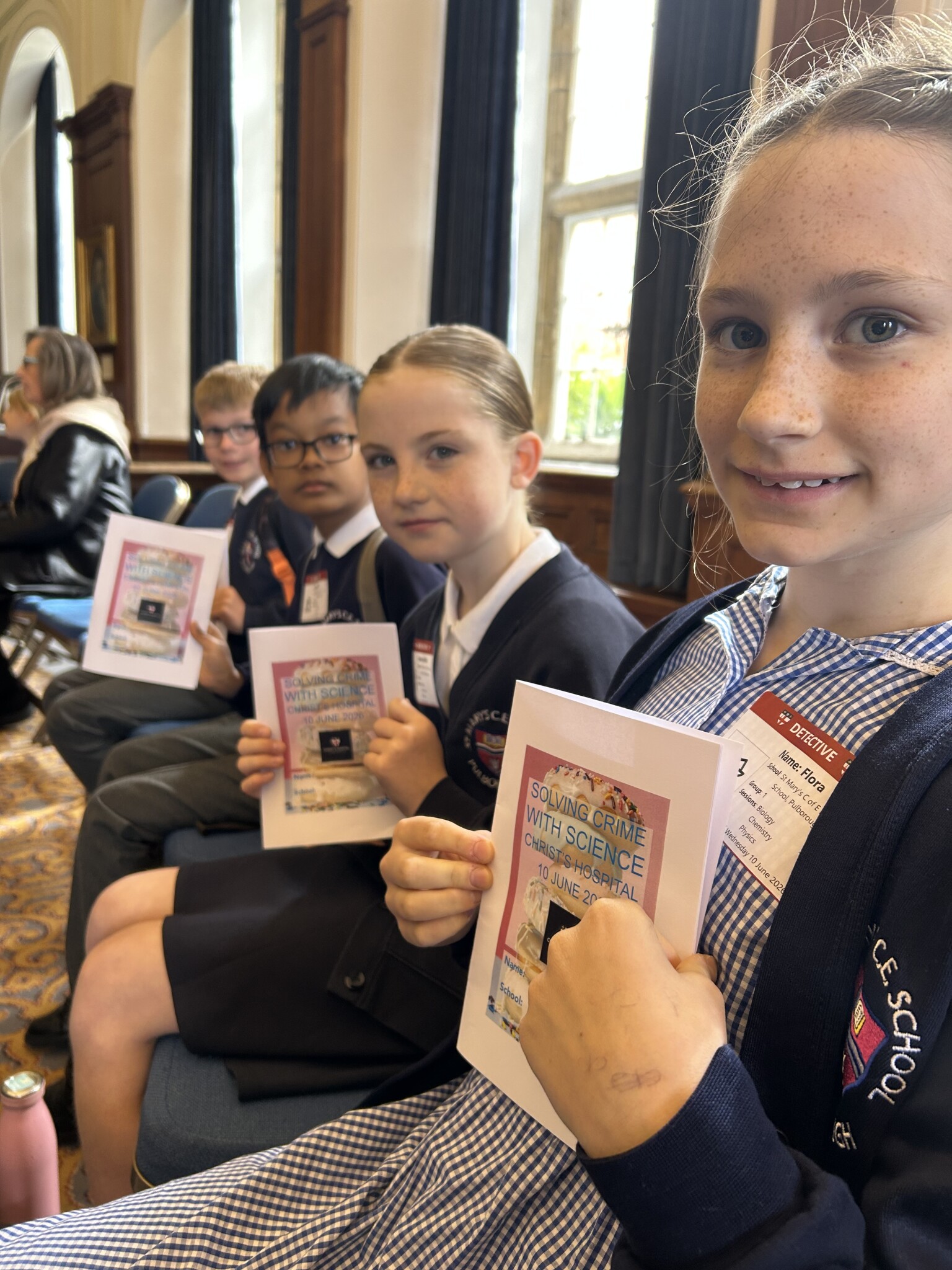 Who ate the doughnuts? Science enrichment day at Christ's Hospital