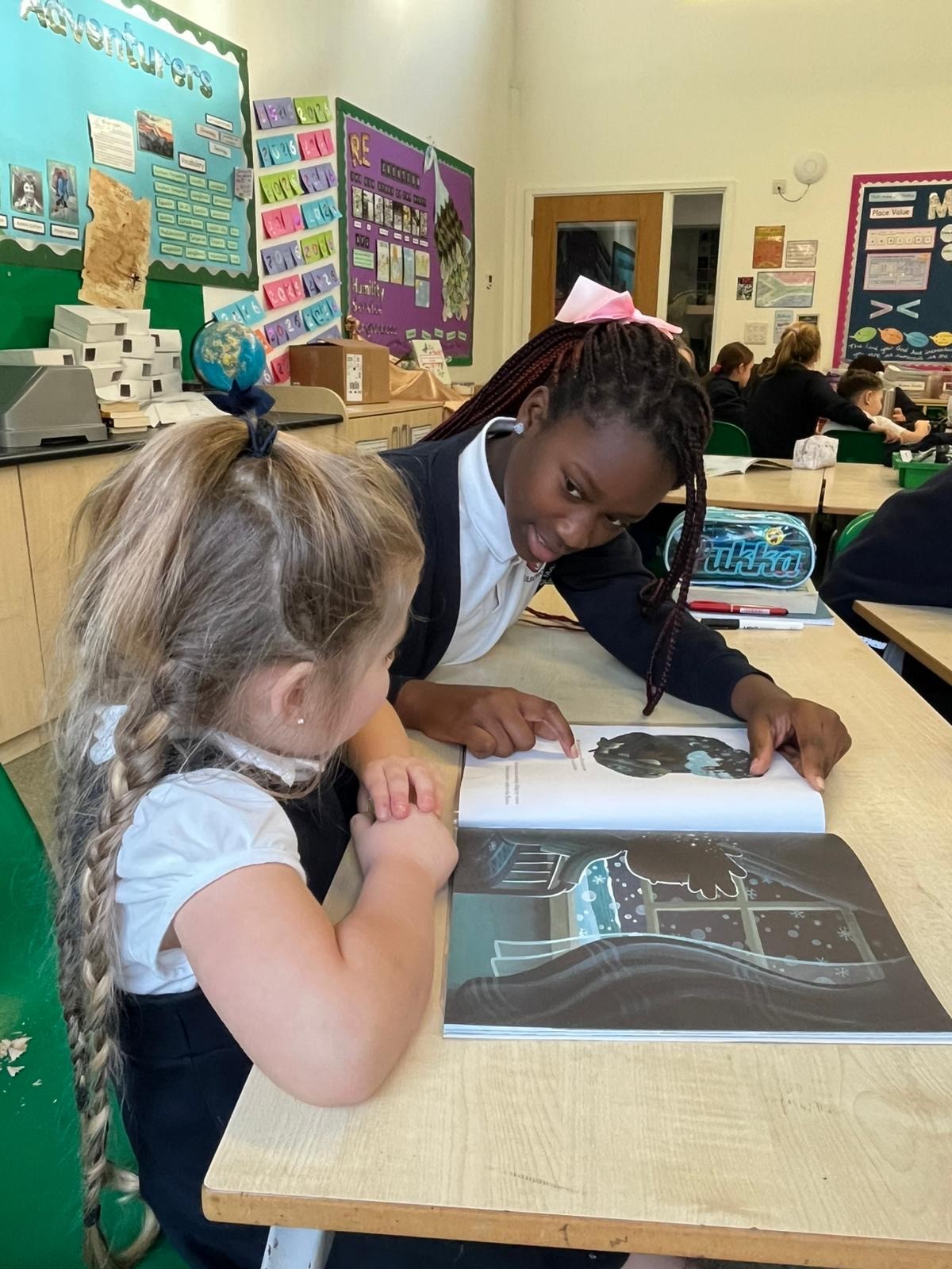 Yr 6 Buddy Reading
