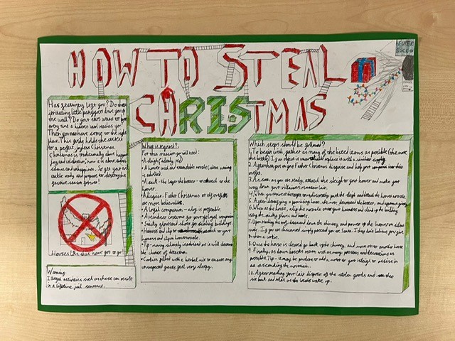 The Grinch - writing with purpose