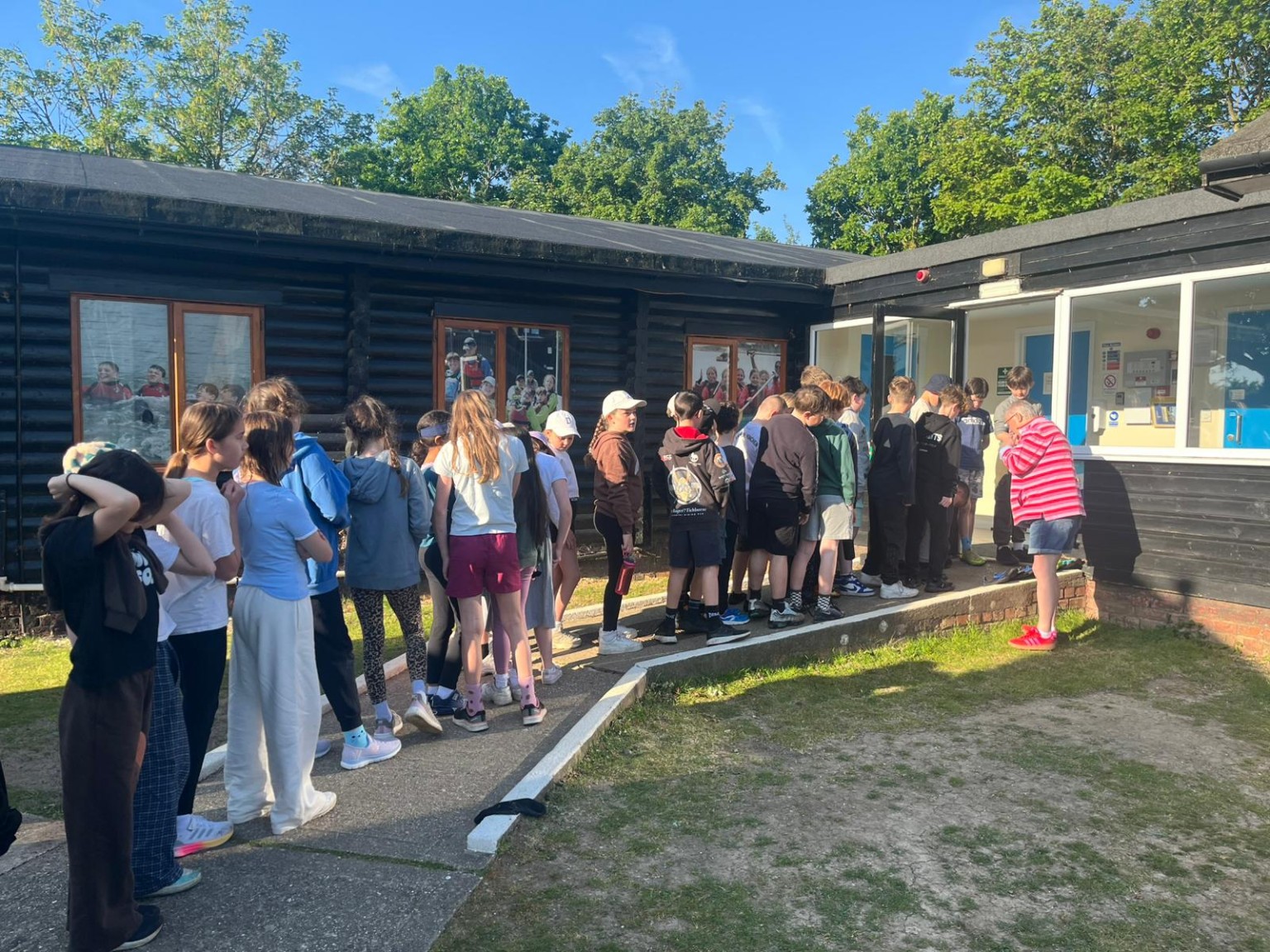 Breakfast line
