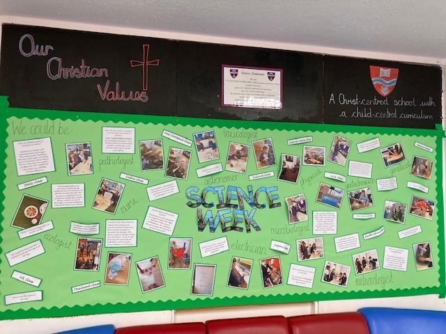 Science board...