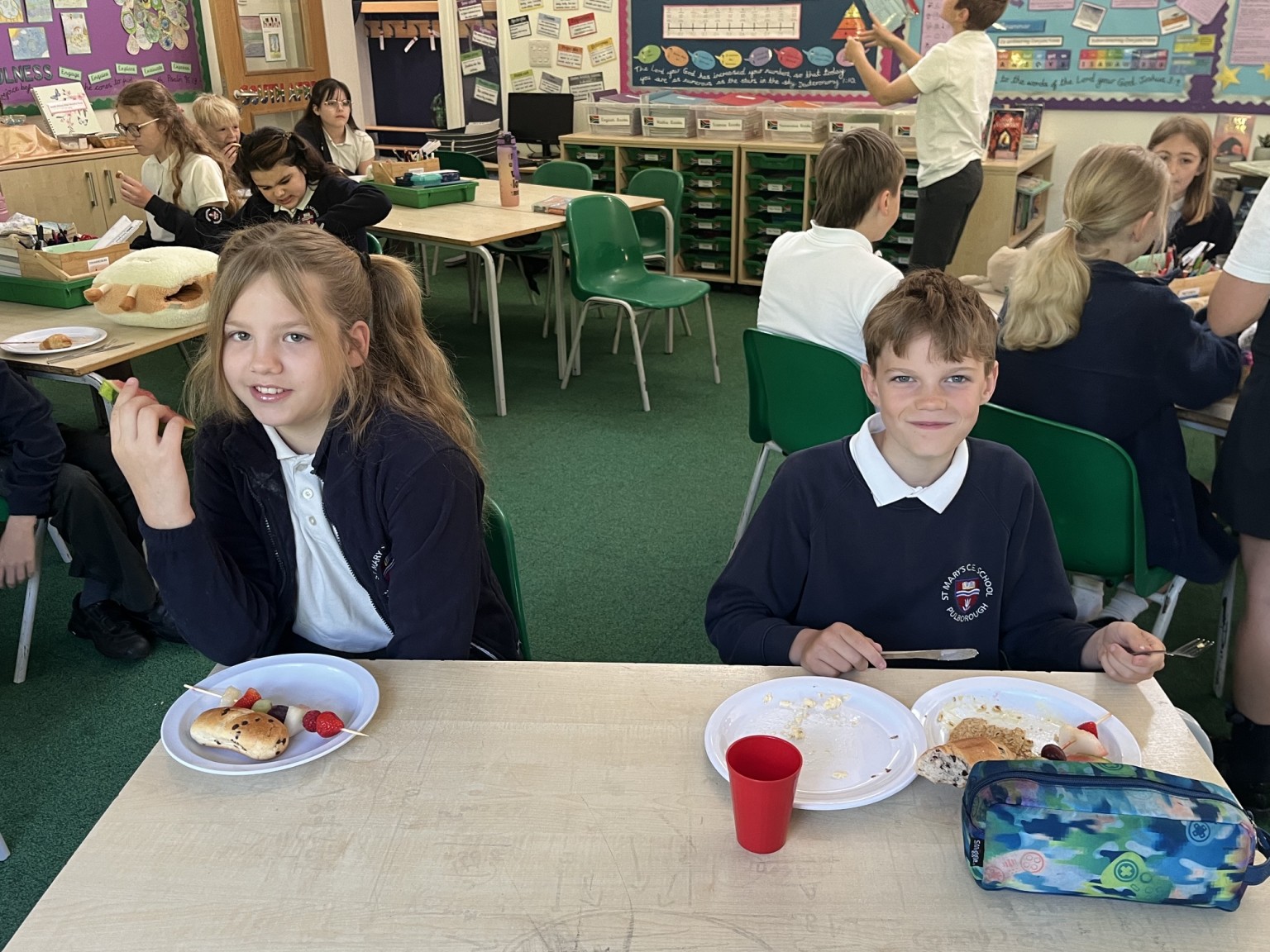 SATs breakfast club...