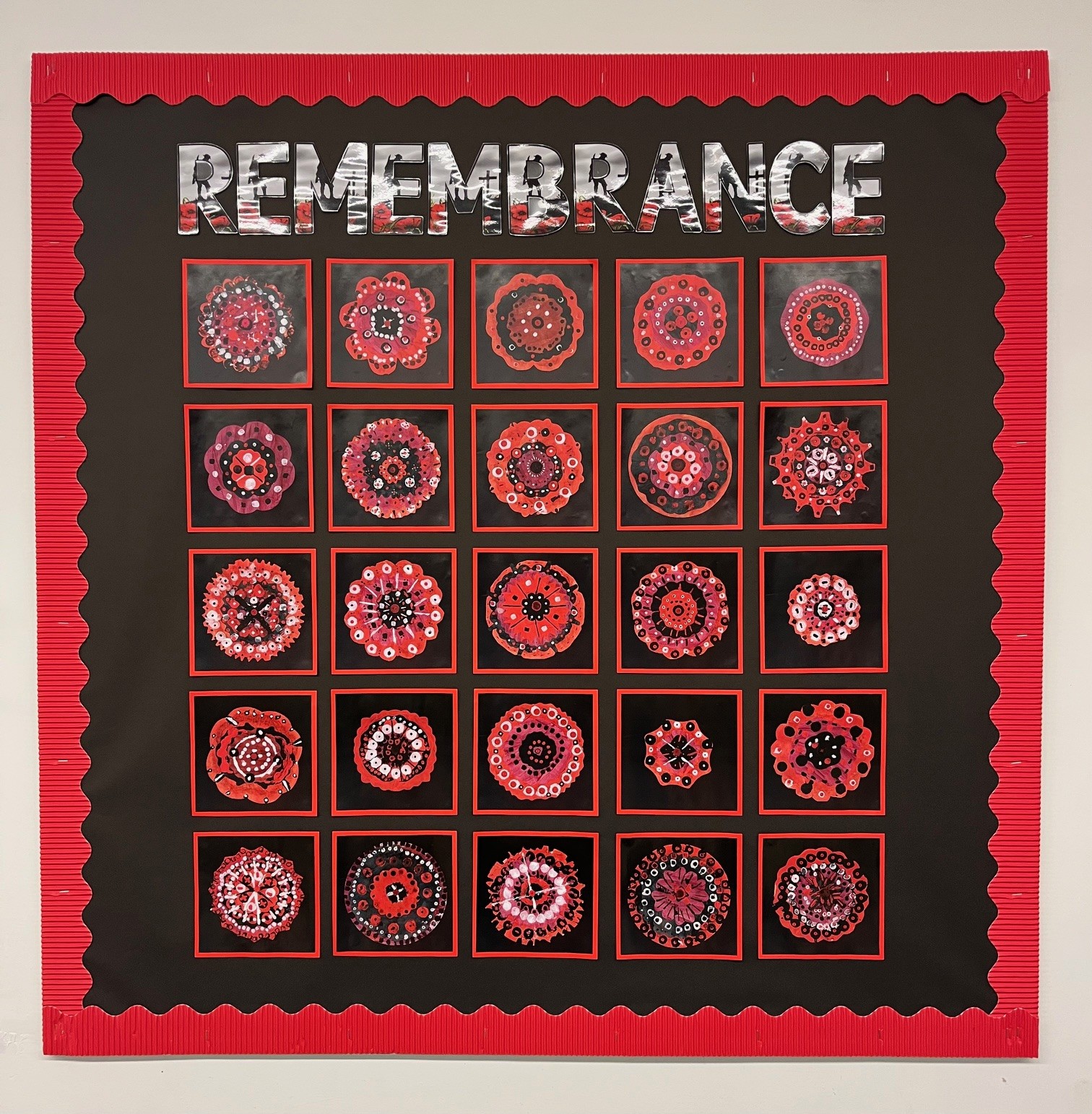 Remembrance artwork...
