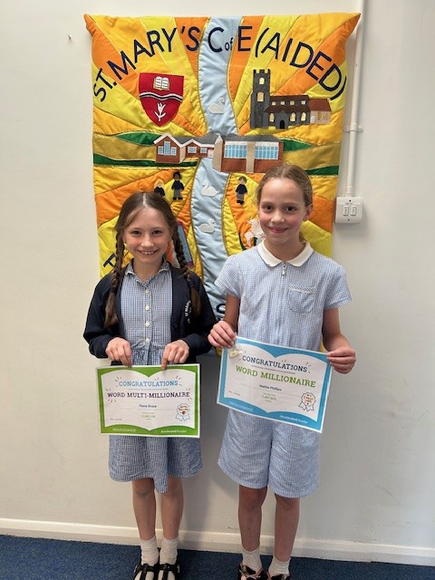 Million word awards - we celebrate achievements!
