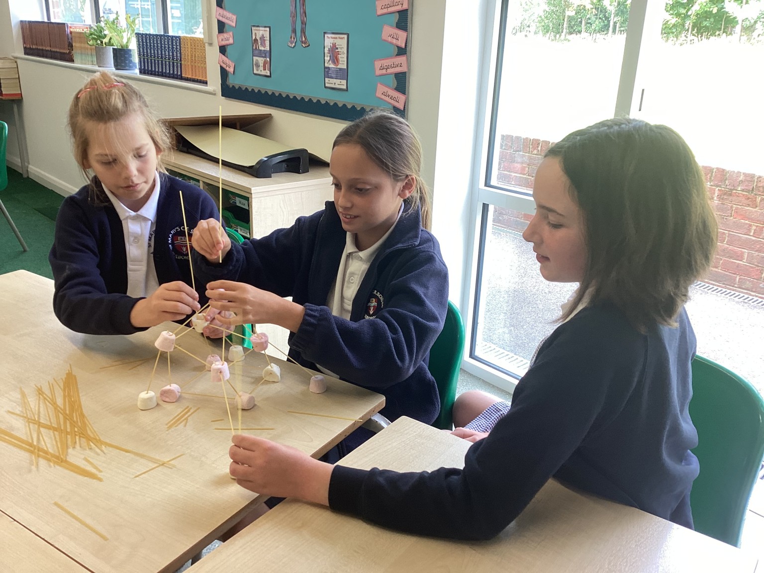 Spaghetti towers...
