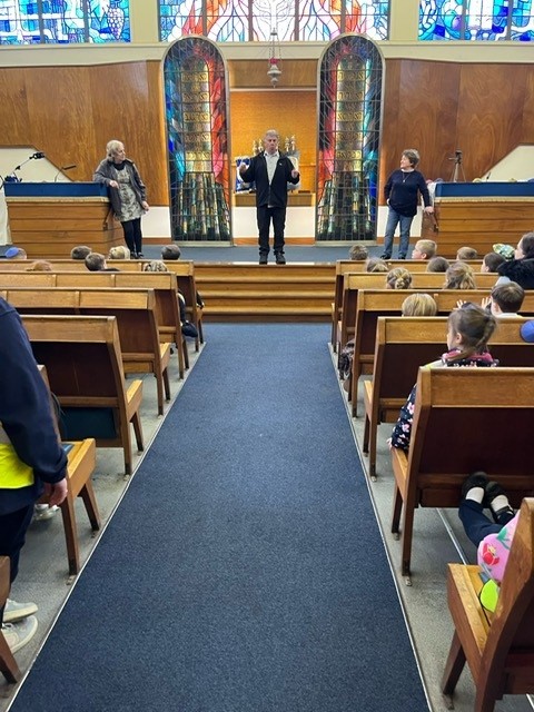 The Year 1 and Year 2 children visited a synagogue