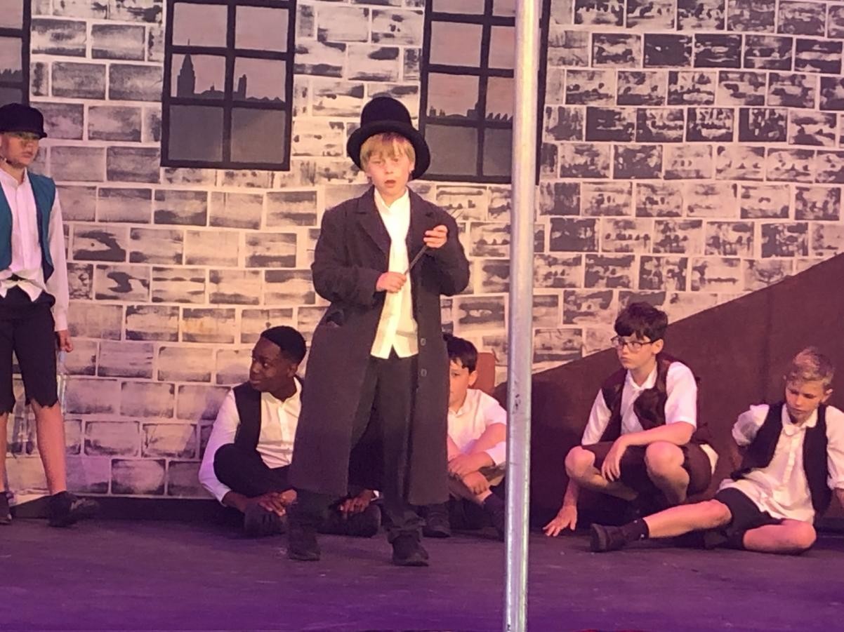 Oliver 2021! Drama ,  speaking and listening whilst performing to a live audience about a high quality text. Bringing learning to life!