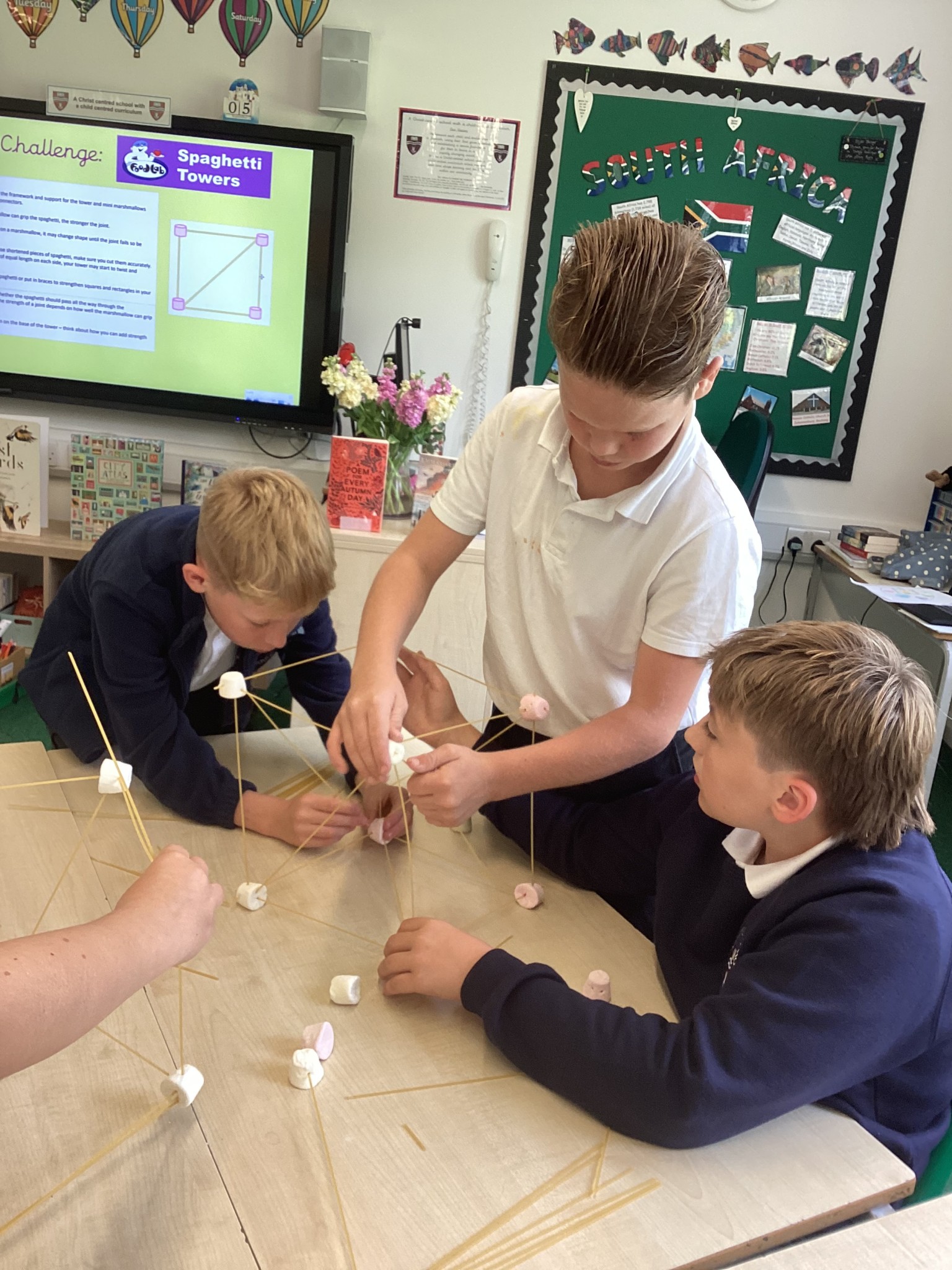 Spaghetti towers...