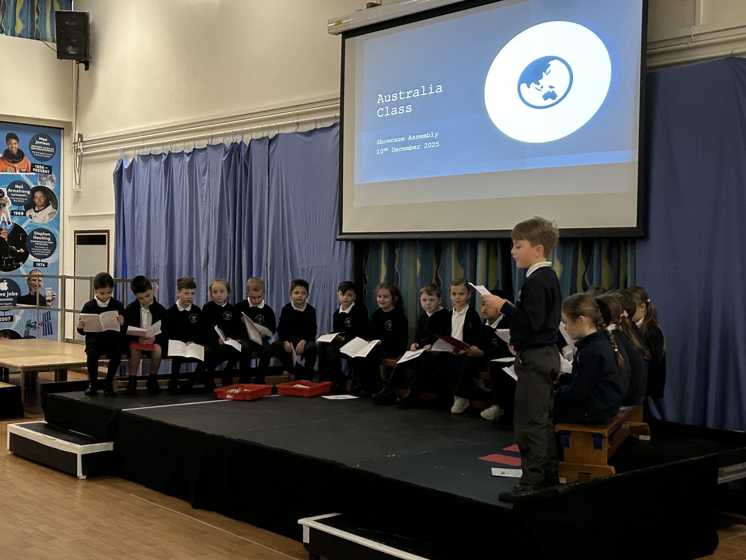 Australia's Celebration Assembly...