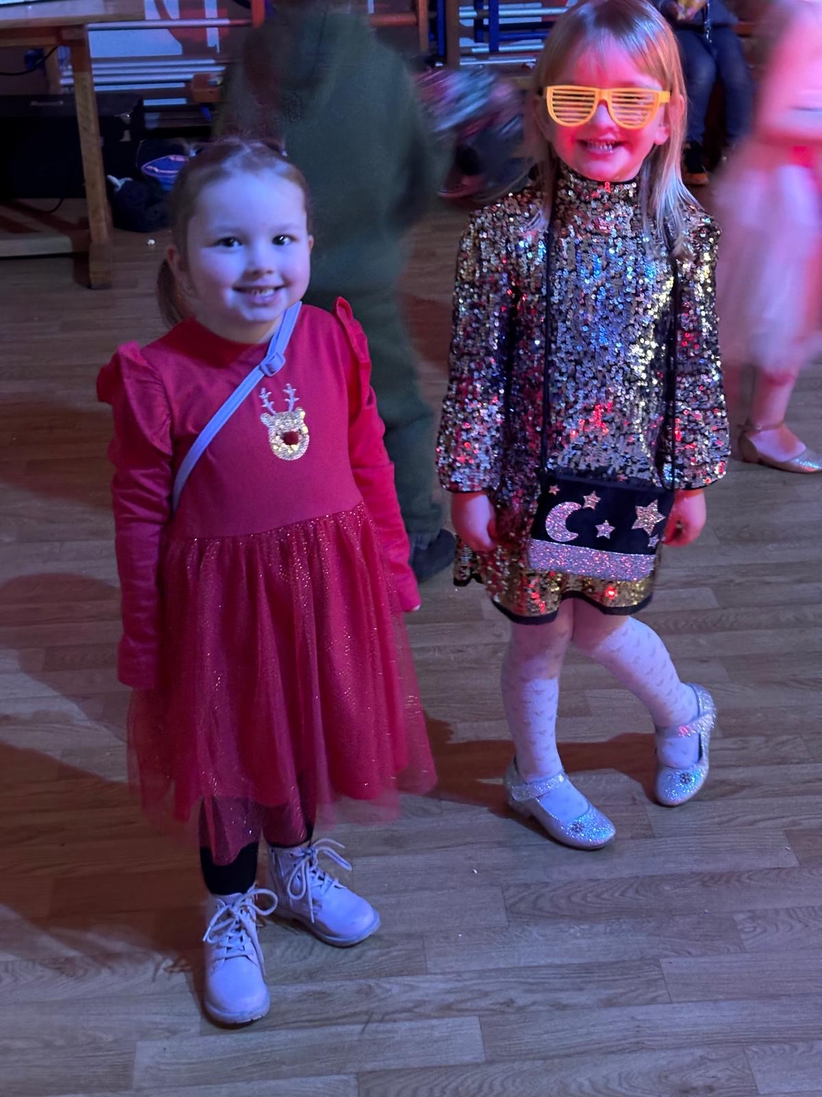 Disco - we love to dance with our friends!
