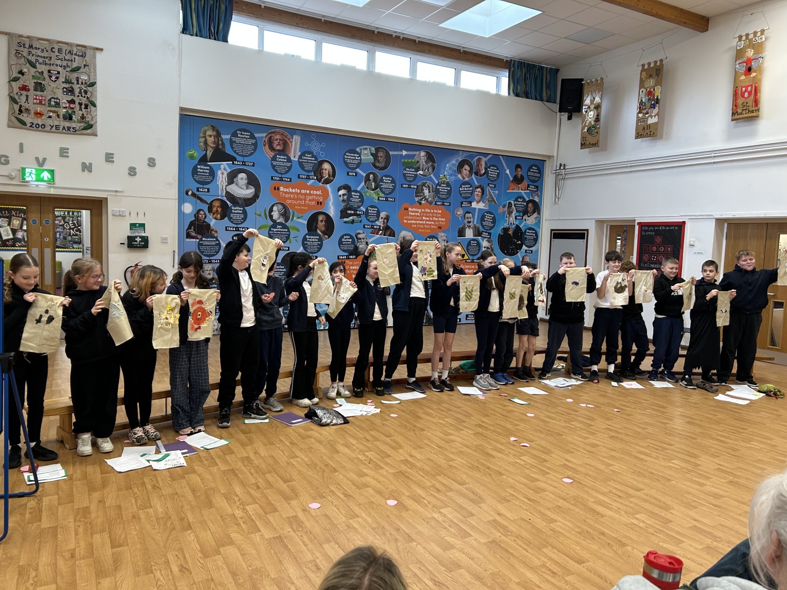 Mexico celebration assembly