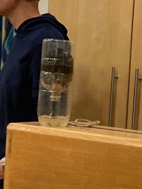 Filtering water