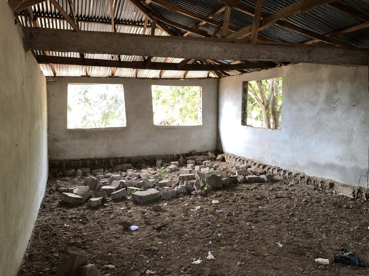 A classroom in Kenema...