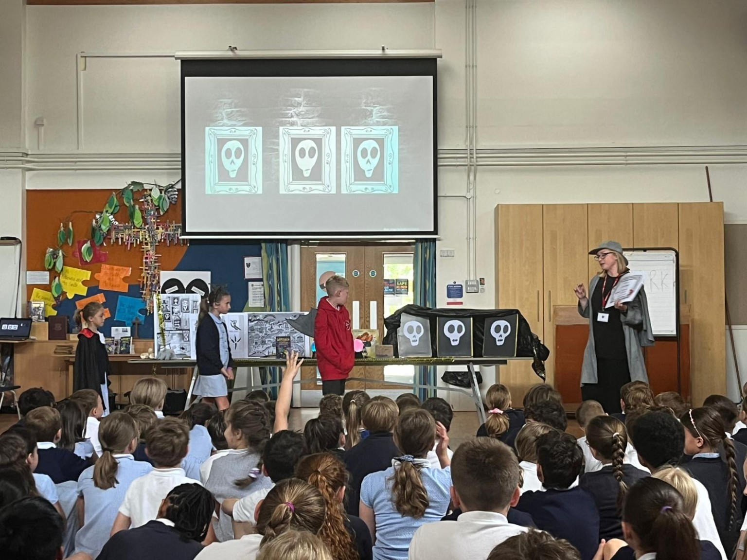 Kate R Thompson - author visit