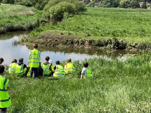 We focussed on the flow of the river, its tributaries and low and high tide and the evidence for this. 