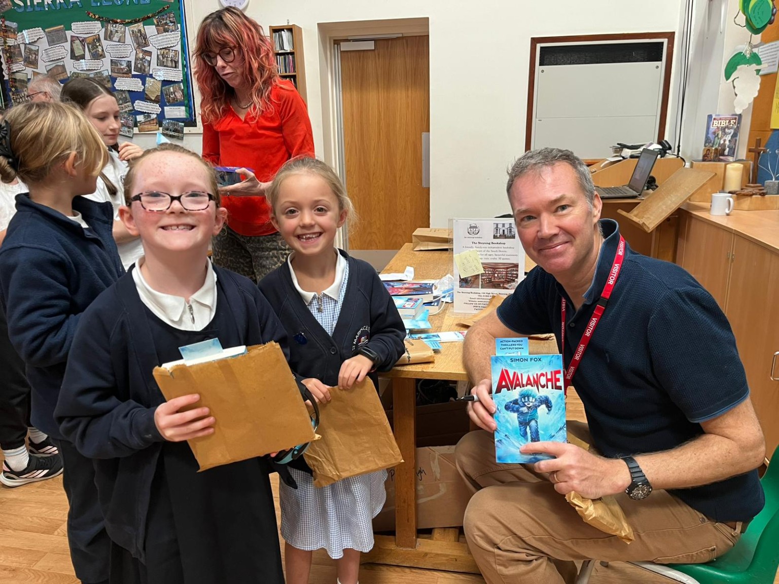 Author visit - Simon Fox