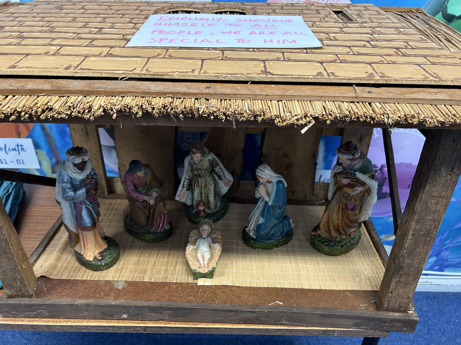 Epiphany worship - the wise men arrived in our worship