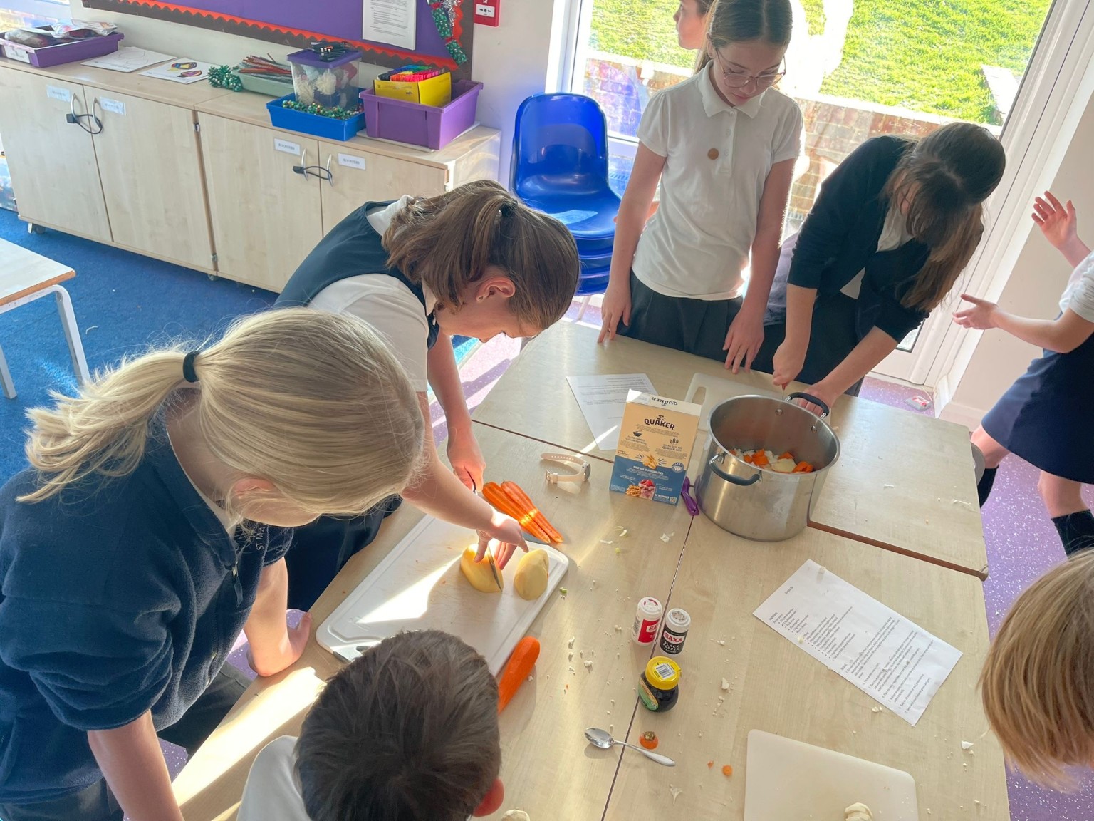 Making Lord Woolton's Pie...