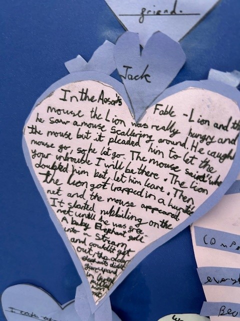 Related to the teachings of Jesus