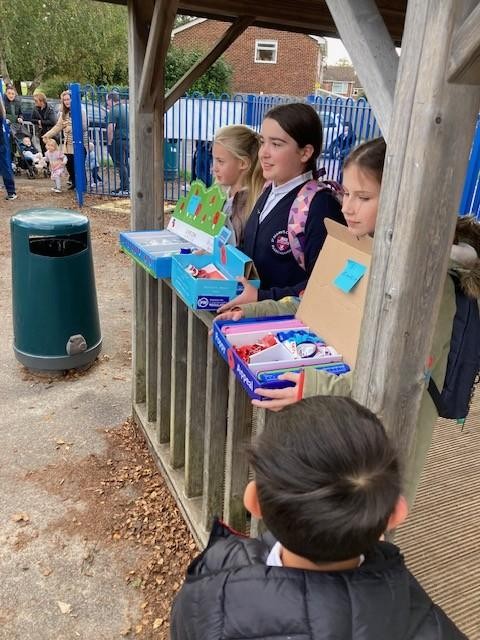 Collecting money for The Royal British Legion