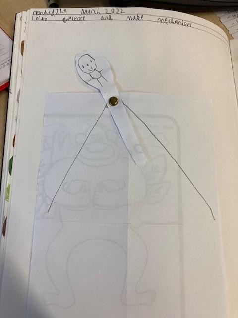 Levers - using split pins as a lever in our design and drafting stage